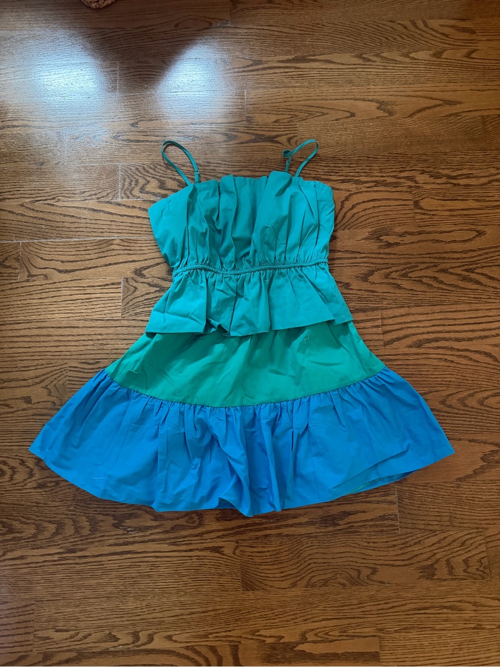Milly Turquoise Strappy Sundress